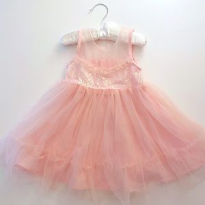Pink Sparkle Party Dress 2T